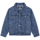Logo Print Denim Jacket
