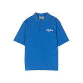 Logo Print Cotton Polo Shirt