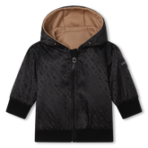 Monogram Reversible Zip Up Hoodie