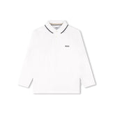 Logo Print Cotton Polo Shirt