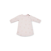 Cotton Blend All Over Logo Print Dress