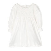 Broidery Anglaise Flared Dress