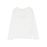 Logo Embossed Long Sleeve T-Shirt