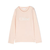 Logo Embossed Long Sleeve T-Shirt