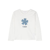 Logo Embroidered Organic Cotton T-Shirt