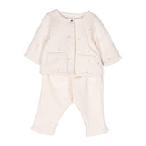 Floral Embroidered Cotton Set