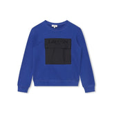 Logo Embroidered Cotton Sweater