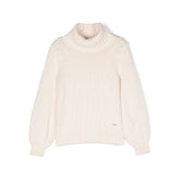 Floral Embroidered Knitted Sweater