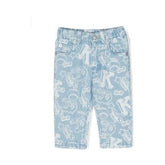 Logo Print Denim Jeans