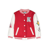 Patch Detail Bomber Jacket