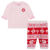 Jacquard Print Two Piece