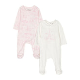 Graphic Print Overall Set