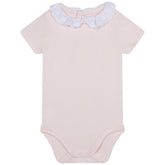 Detailed Short Sleeve Bodysuit