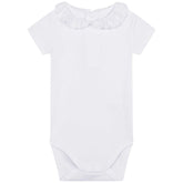 Detailed Short Sleeve Bodysuit