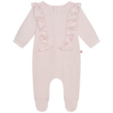 Embroidered Collar Overall