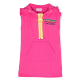 Oversizes Zip Sleeveless Dress