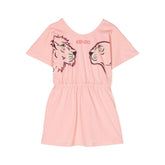 Lion Head Motif Dress