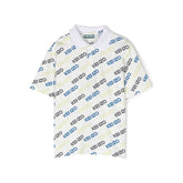 All Over Logo Print Polo Shirt