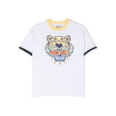 Tiger Motif Organic Cotton T-Shirt