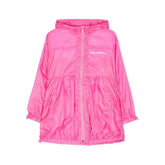 Logo Print Hooded Windbreaker