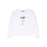 Ikonik Karl Logo Print Sweater
