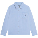 Logo Print Button Up Shirt