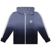 Two Tone Zip Up Cardigan