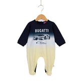 Baby Boy Navy Overall Set