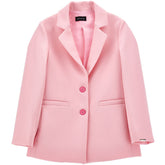 Masculine Style Crepe Jacket