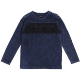 Jersey T-Shirt With Silicone Micro Studs