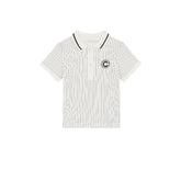 Logo Striped Polo Shirt