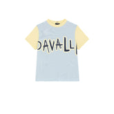 Colour Blocked Graffiti Logo T-Shirt