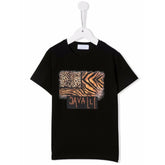 Animal Patchwork Print T-Shirt