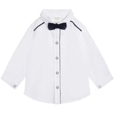 Mini Me Bow Tie Button Up Shirt