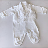 Cielo Baby Boy Overall Three Piece Set