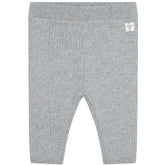 Grey Ribbed Leggings