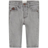 Denim Grey Fitted Jeans