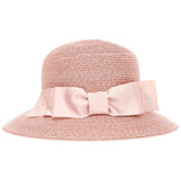 Raffia Hat With Ribbon