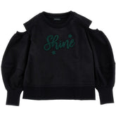Shine Zip Up Sweater