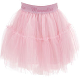 Logo Waistband Tutu Skirt