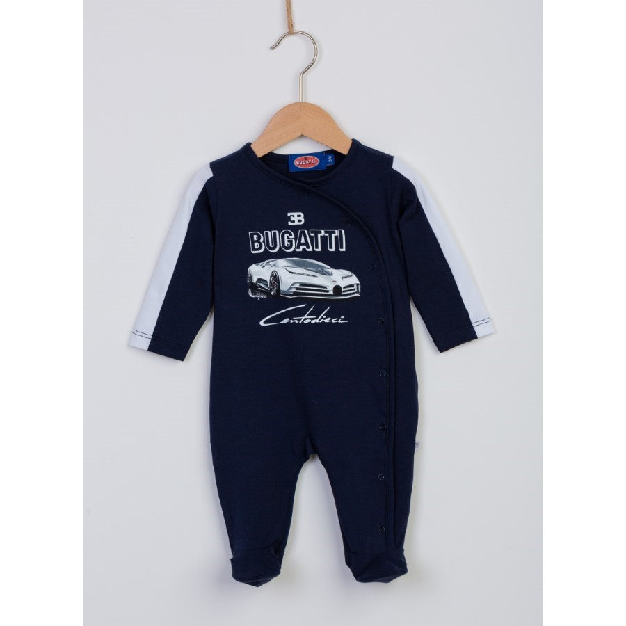 BABY BOY NAVY OVERALL