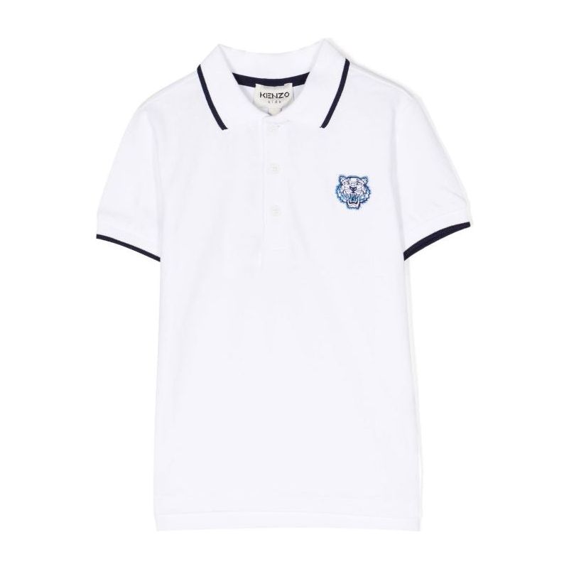 TIGER HEAD SHORT SLEEVED POLO SHIRT