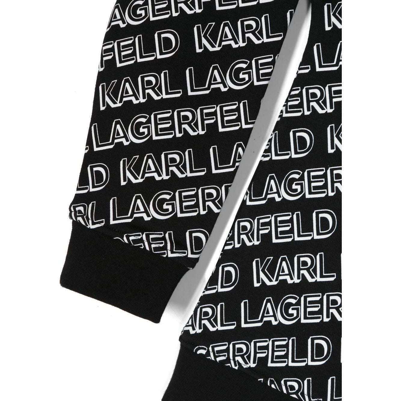 Diagonal Logo Print Sweater