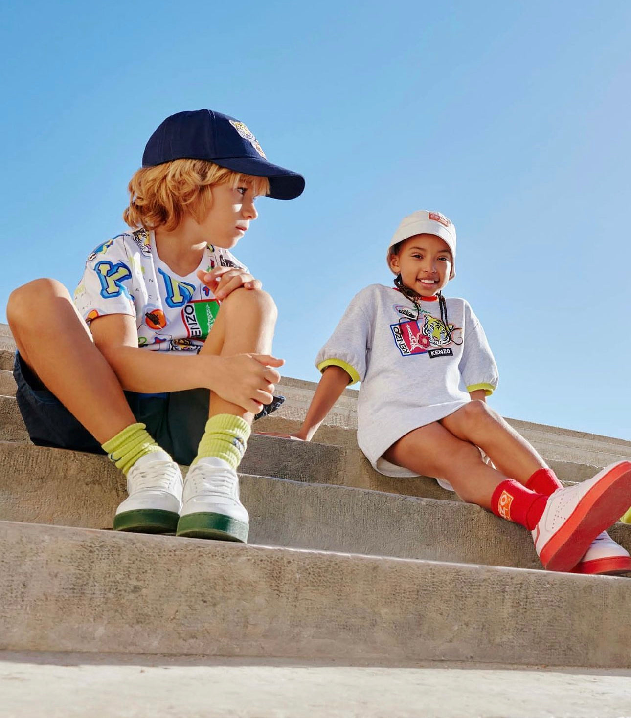 Logo Print Socks