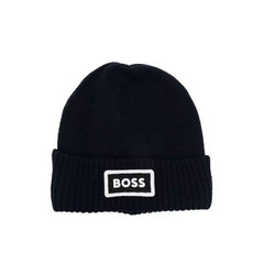 Boys Logo Print Pull On Hat