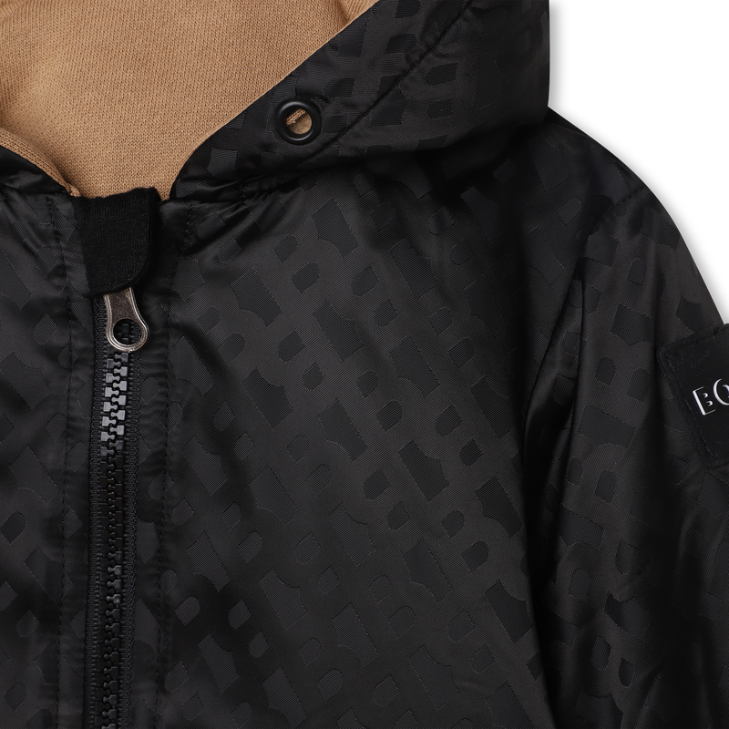 Monogram Reversible Zip Up Hoodie