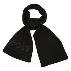 Ribbed Cotton Scarf