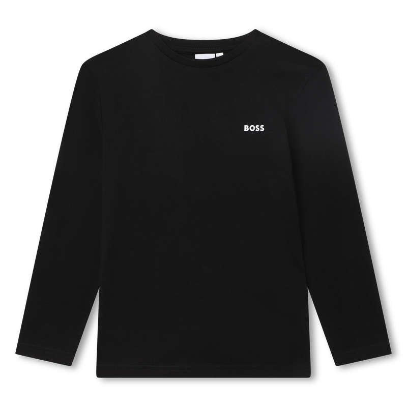 Long Sleeve Logo Print T-Shirt