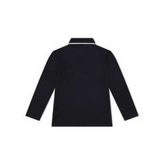 Logo Print Cotton Polo Shirt
