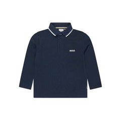 Logo Print Cotton Polo Shirt